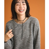 ブラック | every walk.スウェードライクネックレス | Green Parks