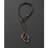 ゴールド | ダブルメタル スライドロングネックレス | AMERICAN HOLIC