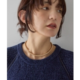 メタルボールマンテルネックレス | AMERICAN HOLIC | 詳細画像1