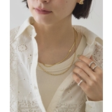 【ステンレス】スネーク2連ネックレス | AMERICAN HOLIC | 詳細画像1 