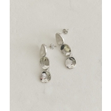 シルバー | ニュアンスプレートスイングピアス | AMERICAN HOLIC