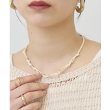 アイボリー | メタルサザレ コードネックレス | AMERICAN HOLIC