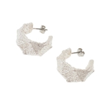 シルバー | グリッティフープピアス | AMERICAN HOLIC