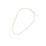 【ステンレス】モールライクチェーン2連ネックレス | AMERICAN HOLIC | 詳細画像7 