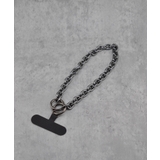 ブラック | Aluminum Orbit Chain Long Wrist Strap | earyear