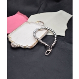 Chrome acrylic Ball Chain Wrist Strap | earyear | 詳細画像5 