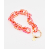 Aurora Red | Aurora Ellipse Chain Wrist Strap | earyear