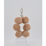 ブラウン | Marshmallow Pom Ball Wrist Strap | earyear