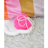 Pearl & Fake Fur Bomb Key Charm | earyear | 詳細画像14 