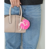 Pearl & Fake Fur Bomb Key Charm | earyear | 詳細画像16 