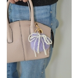Pearl & Fake Fur Bomb Key Charm | earyear | 詳細画像18 