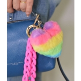 Rainbow Heart Charm & Chain Wrist Strap | earyear | 詳細画像12 