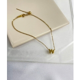 イニシャルチャームブレスレット Stainless 316L | earyear | 詳細画像49 