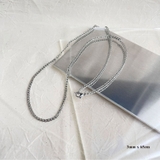 プレーンチェーンネックレス-LD Stainless | earyear | 詳細画像12 