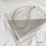 プレーンチェーンネックレス-LD Stainless | earyear | 詳細画像3 