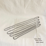 5mm | プレーンチェーンネックレス-LD Stainless | earyear