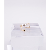 Double Curve Pearl & Metal Spiral イヤーカフ | earyear | 詳細画像7 