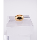 ゴールド | Rounded Chunky Simple Metal イヤーカフ | earyear