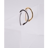 Oval Line Form Simple Metal イヤーカフ | earyear | 詳細画像1 