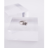 シルバー | Groove Texture Chunky Metal イヤーカフ | earyear