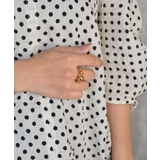 Chunky Chain Layered Ring | earyear | 詳細画像8 