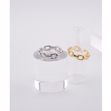 Flat Rope Chain Ring | earyear | 詳細画像2 