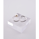 Wave Pearl Design Double Finger Ring | earyear | 詳細画像10 