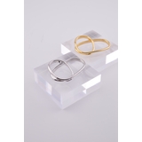 Luna Wave Double Finger Ring | earyear | 詳細画像11 