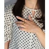 Mooncurrent Double Finger Ring | earyear | 詳細画像11 