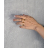 Waveform Double Finger Ring | earyear | 詳細画像10 