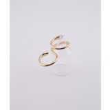 Fakely Two Double Finger Ring | earyear | 詳細画像14 