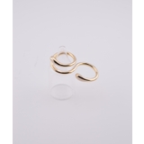 ゴールド | Fakely Two Double Finger Ring | earyear
