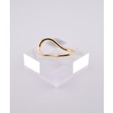 ゴールド | Wavy Mirage Double Finger Ring | earyear