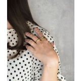 Layered Path Double Finger Ring | earyear | 詳細画像8 