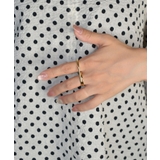 Bridge Duo Double Finger Ring | earyear | 詳細画像1 