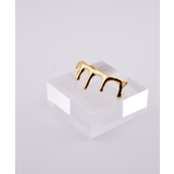 Crown Drape Double Finger Ring | earyear | 詳細画像13 