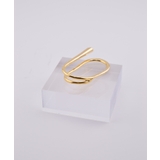 Wave Frame Double Finger Ring | earyear | 詳細画像15 