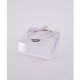 Wave Frame Double Finger Ring | earyear | 詳細画像9 