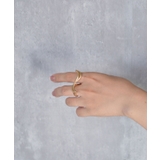 Parallel Flow Double Finger Ring | earyear | 詳細画像9 