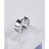 サージカル ステンレス フラット フープピアス(UNISEX) | earyear | 詳細画像11 