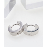 サージカル ステンレス フラット フープピアス(UNISEX) | earyear | 詳細画像26 