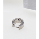 サージカル ステンレス フラット フープピアス(UNISEX) | earyear | 詳細画像6 