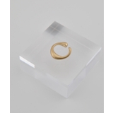 変形フープーマットゴールド | メタルフープ片耳イヤーカフ | earyear