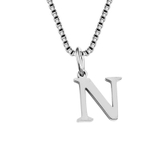 ブロックレター イニシャル チャーム ネックレス Stainless 316L | earyear | 詳細画像27