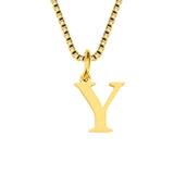 ブロックレター イニシャル チャーム ネックレス Stainless 316L | earyear | 詳細画像50