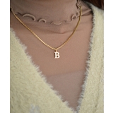 ブロックレター イニシャル チャーム ネックレス Stainless 316L | earyear | 詳細画像75