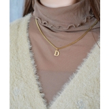 ブロックレター イニシャル チャーム ネックレス Stainless 316L | earyear | 詳細画像85