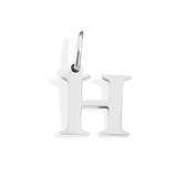 H_S | ブロックレター イニシャル チャーム ネックレス Stainless 316L | earyear