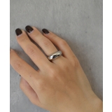 Luna Dome design peti Volume Ring | earyear | 詳細画像3 