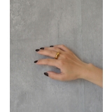 Luna Dome design peti Volume Ring | earyear | 詳細画像7 